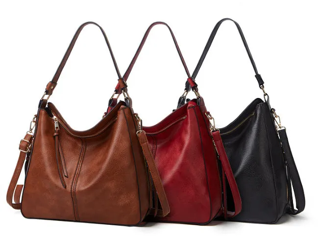 European Retro Shoulder Crossbody Tote Bag detail 20