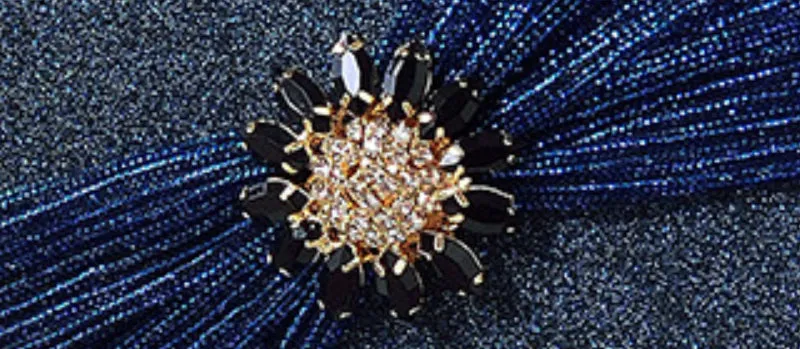 Glimmer Blossom Evening Clutch Bag detail 7