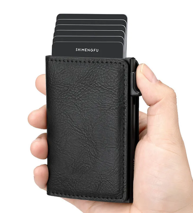 RFID Pop-Up Card Holder Wallet detail 6