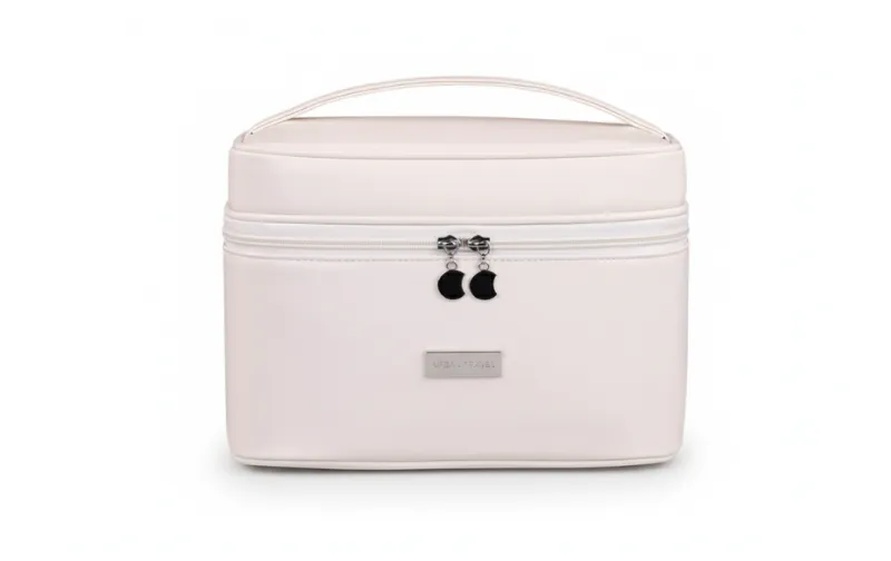 Leatherette Beauty Cosmetic Bag detail 1