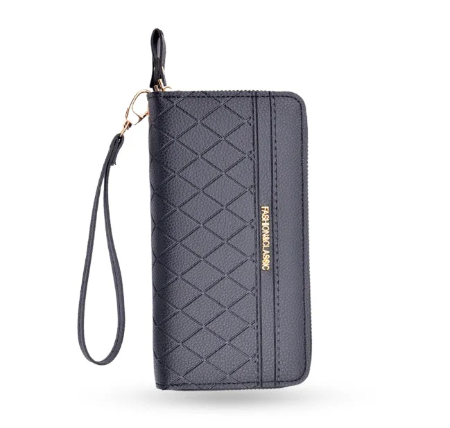 Dual Zip Elegance Wallet detail 1