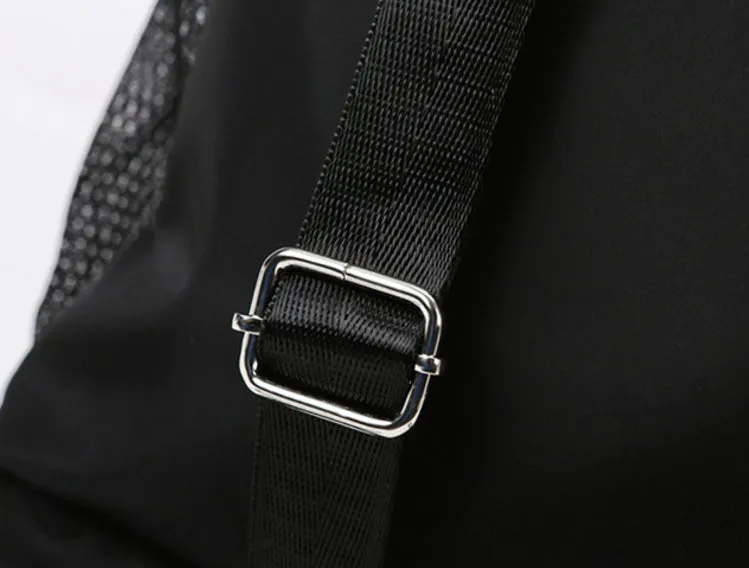 Large Capacity Men's Oxford Cloth Basketball Drawstring Bag detail 11