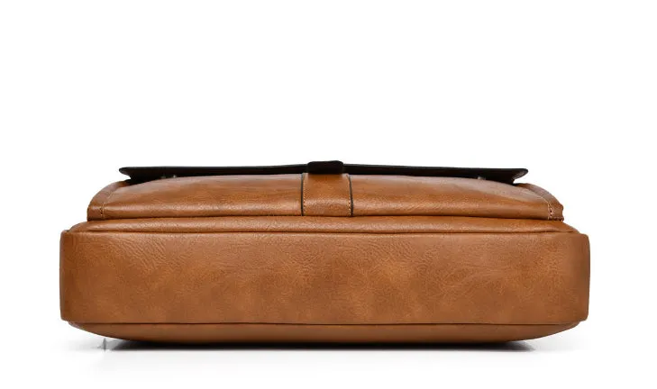 Classic Retro Business Laptop Bag detail 5