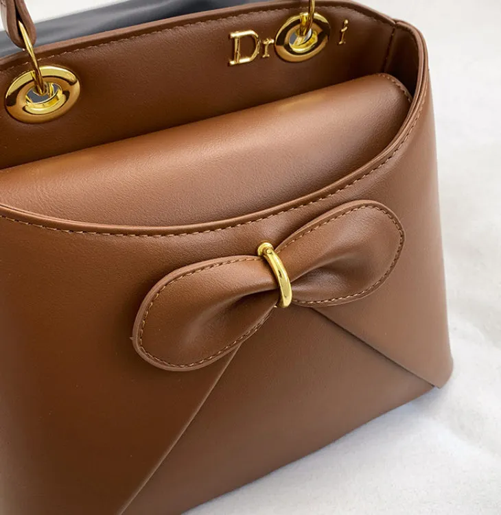 Bow Detail Chic Handbag detail 8