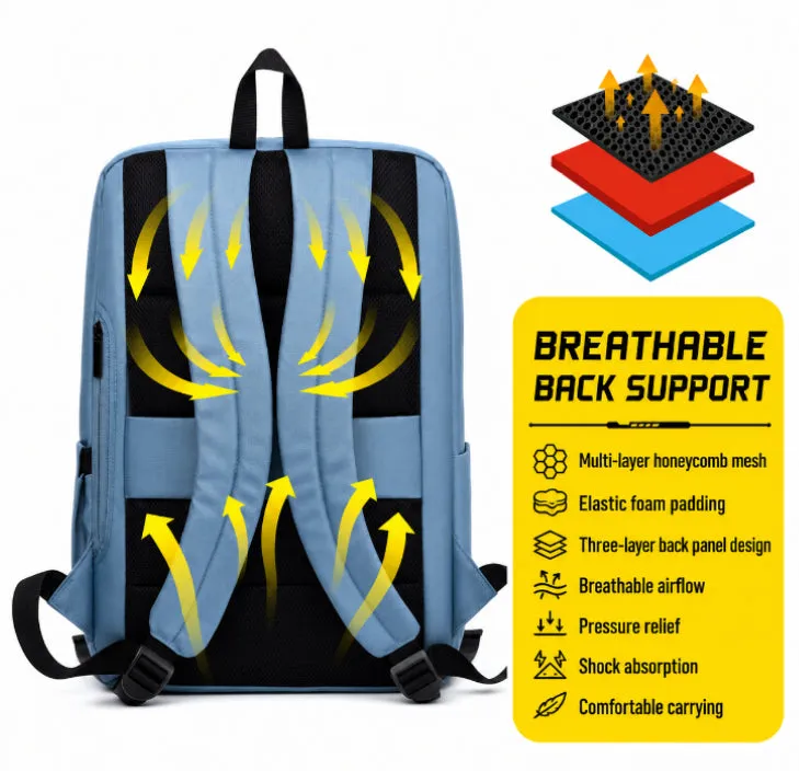 Aero Charge Water Resistant Backpack detail 9