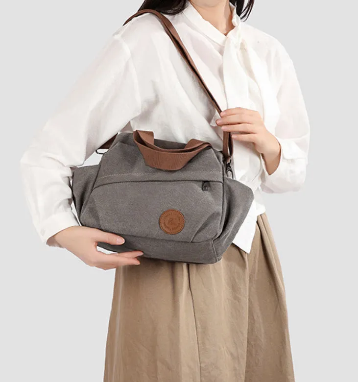 Harper Canvas Shoulder Bag detail 17