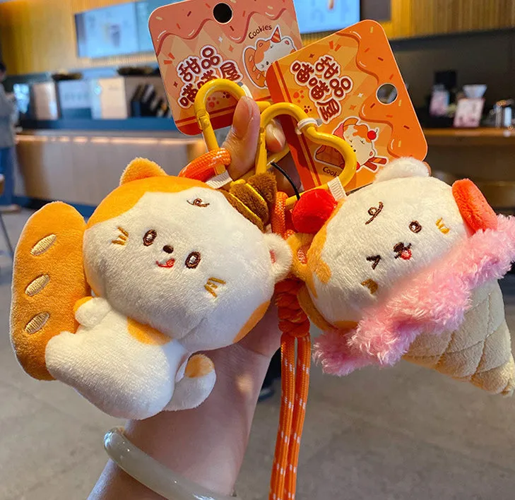 Ice Cream Cat Plush Bag Charm detail 6