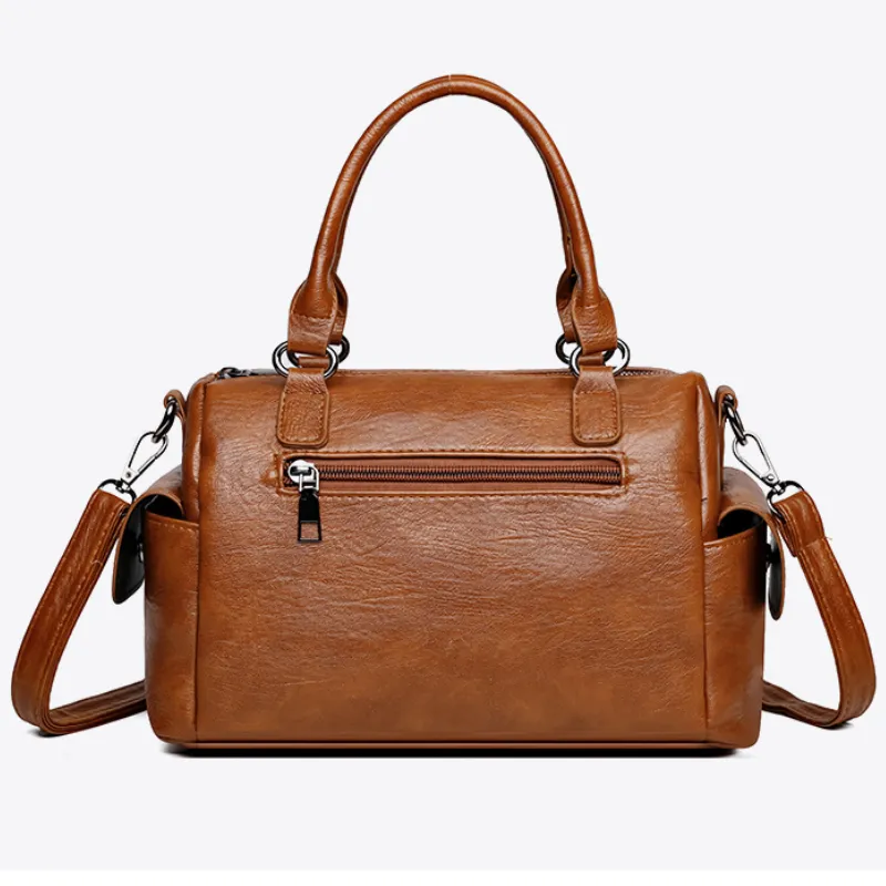 Retro Large Capacity  Shoulder Crossbody Bag image 4