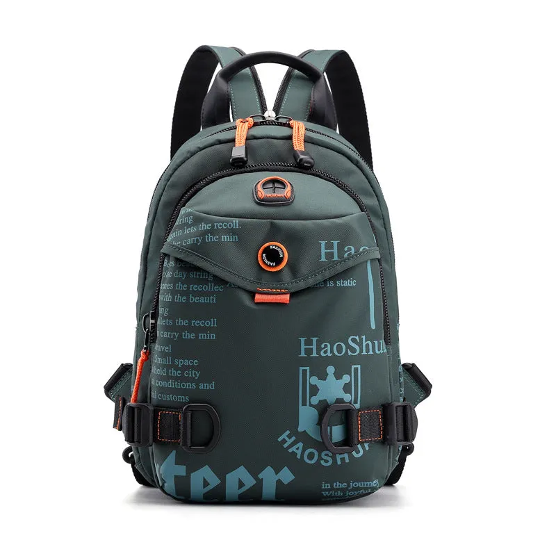 Men's Waterproof Nylon Chest Backpack image 4