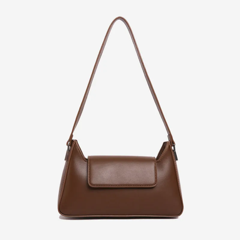Minimal Luxe Flap Shoulder Bag