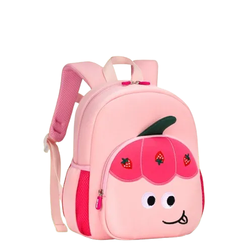 Fruity Fun Cartoon School Bag