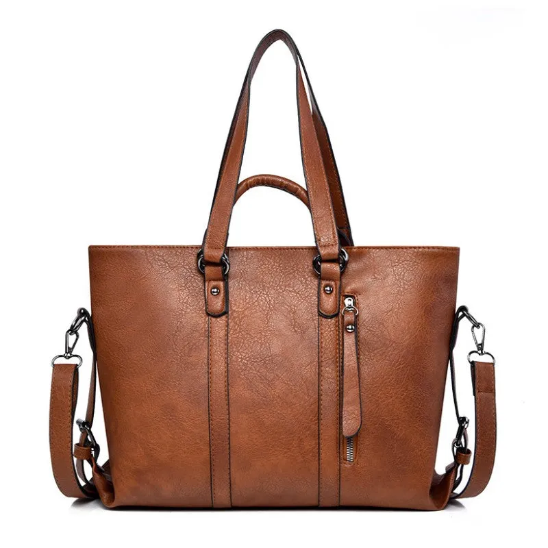 Retro Style Simple Tote Bag image 2