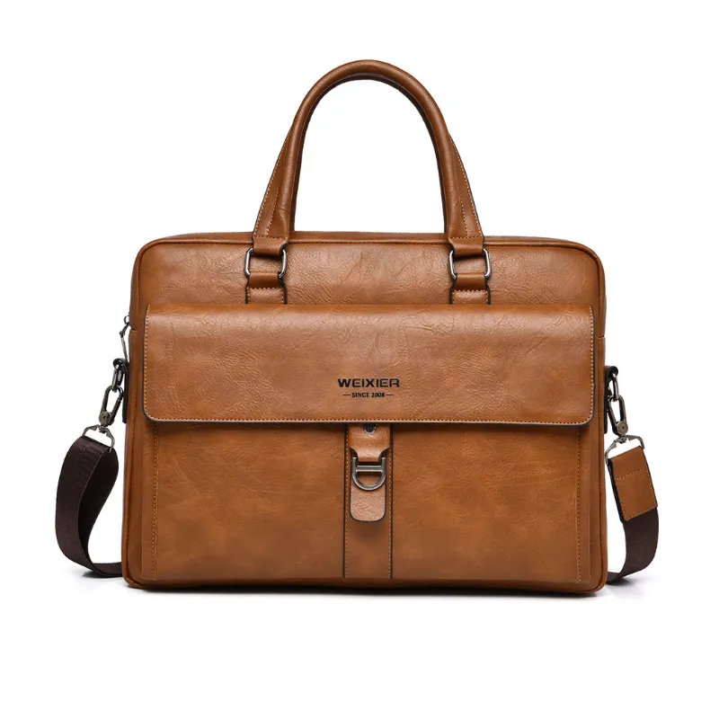 Classic Retro Business Laptop Bag image 2