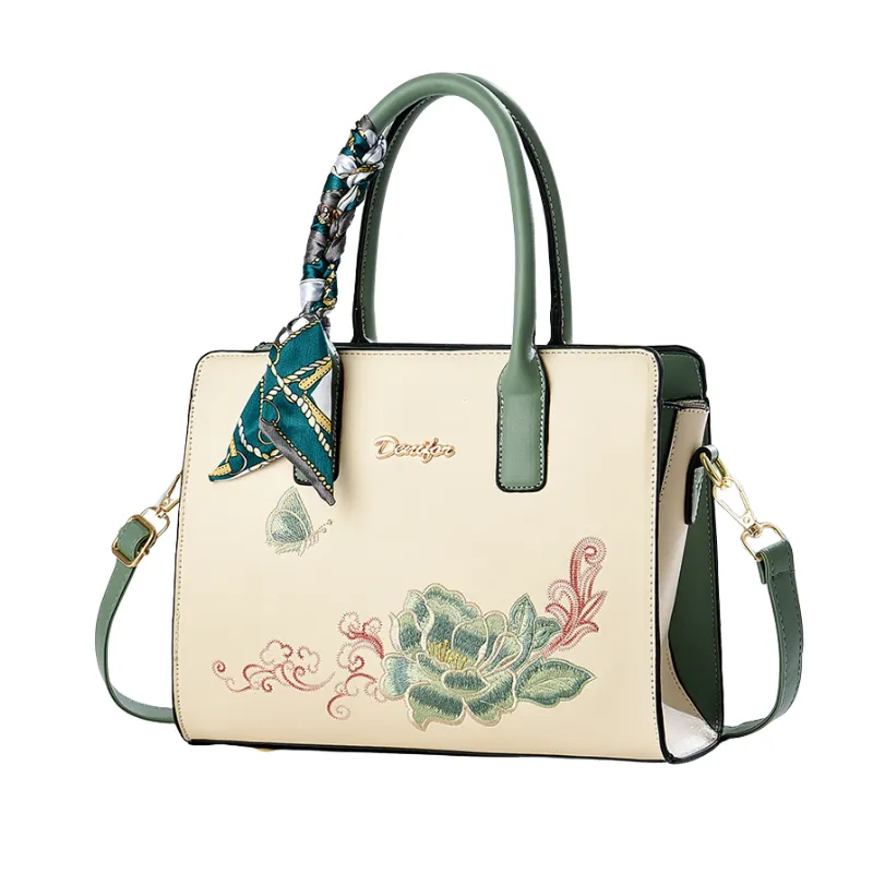 Azure Bloom Shoulder Bag image 2