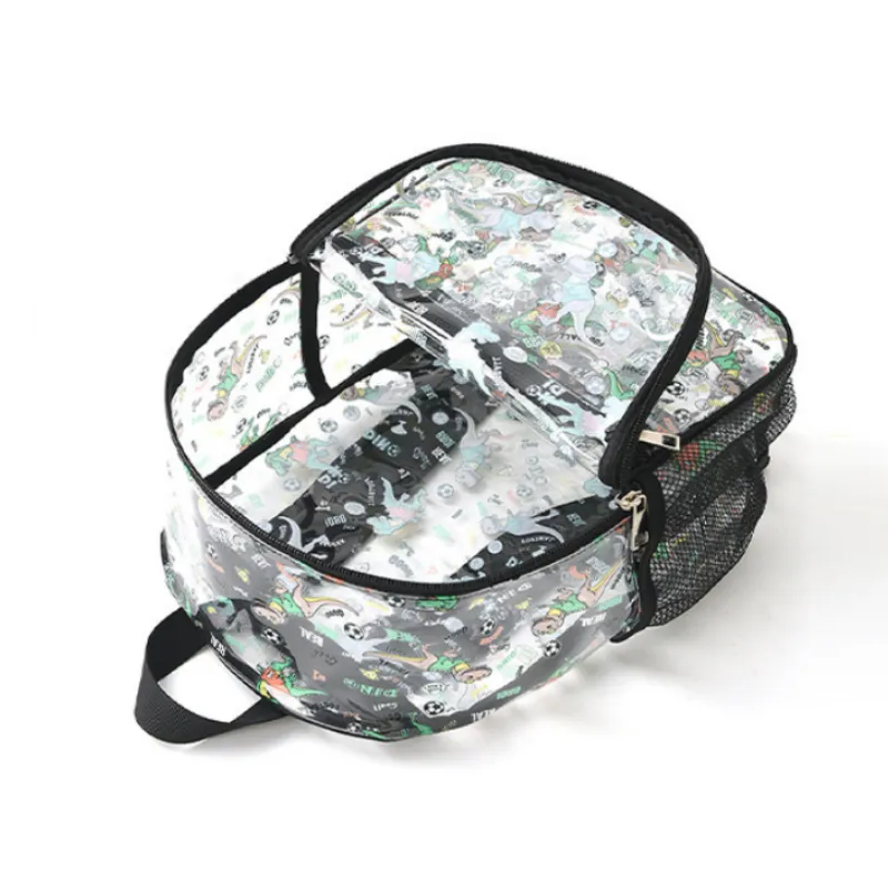 Dino Fun Transparent Kids Backpack image 4