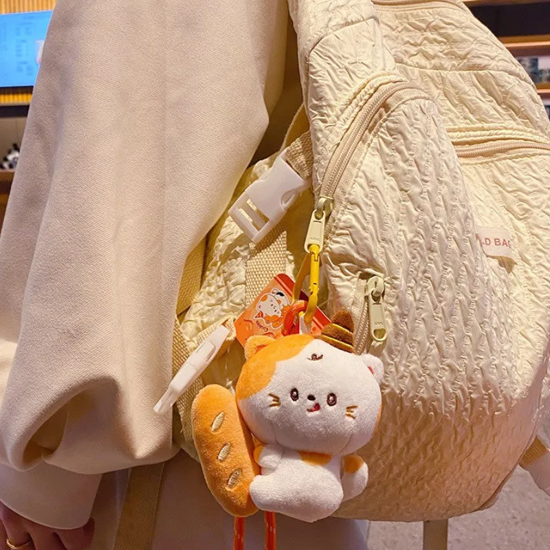 Ice Cream Cat Plush Bag Charm image 5