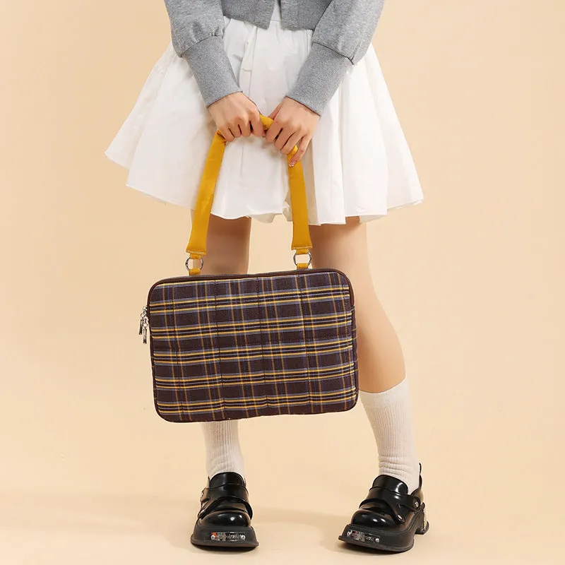 Heritage Plaid Laptop Bag image 5