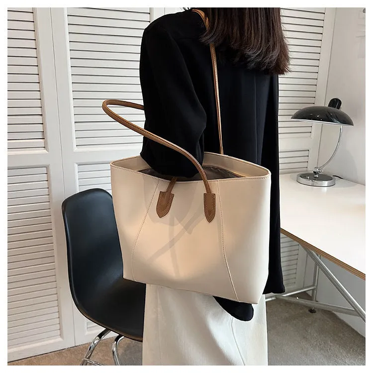 Spring Commuter Textured  Large Capacity Tote image 5
