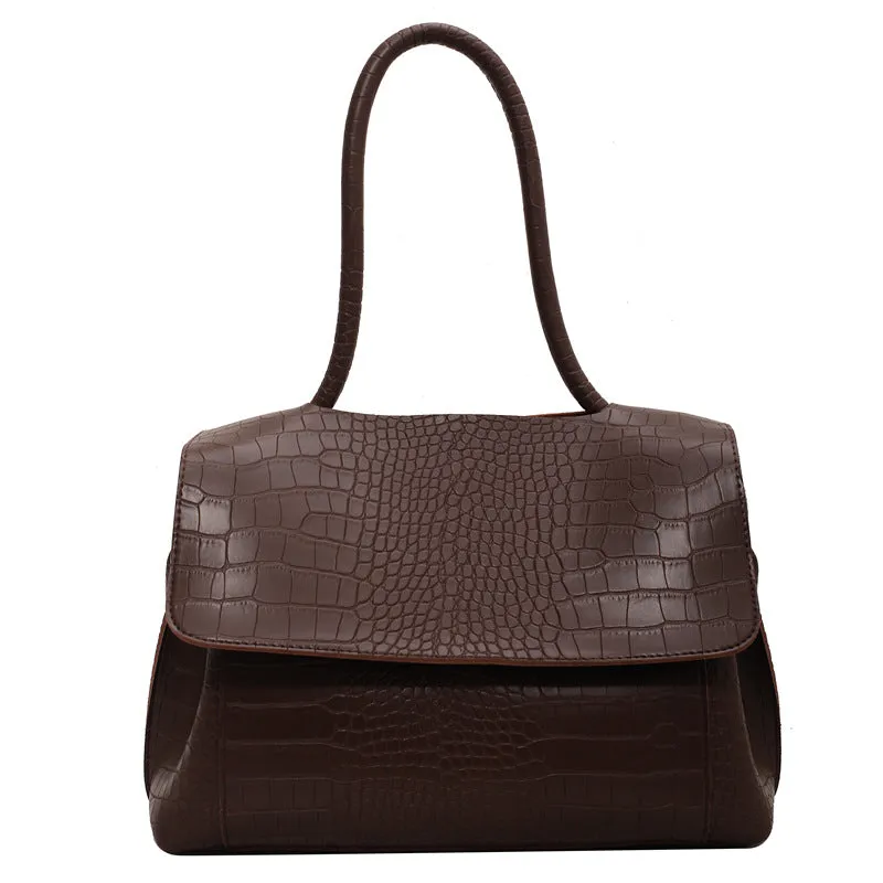 Wide-Band  Commuter Shoulder Tote Bag image 6