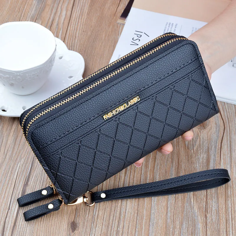 Dual Zip Elegance Wallet image 3