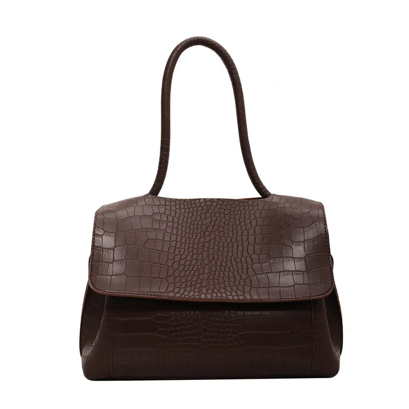 Wide-Band  Commuter Shoulder Tote Bag image 2