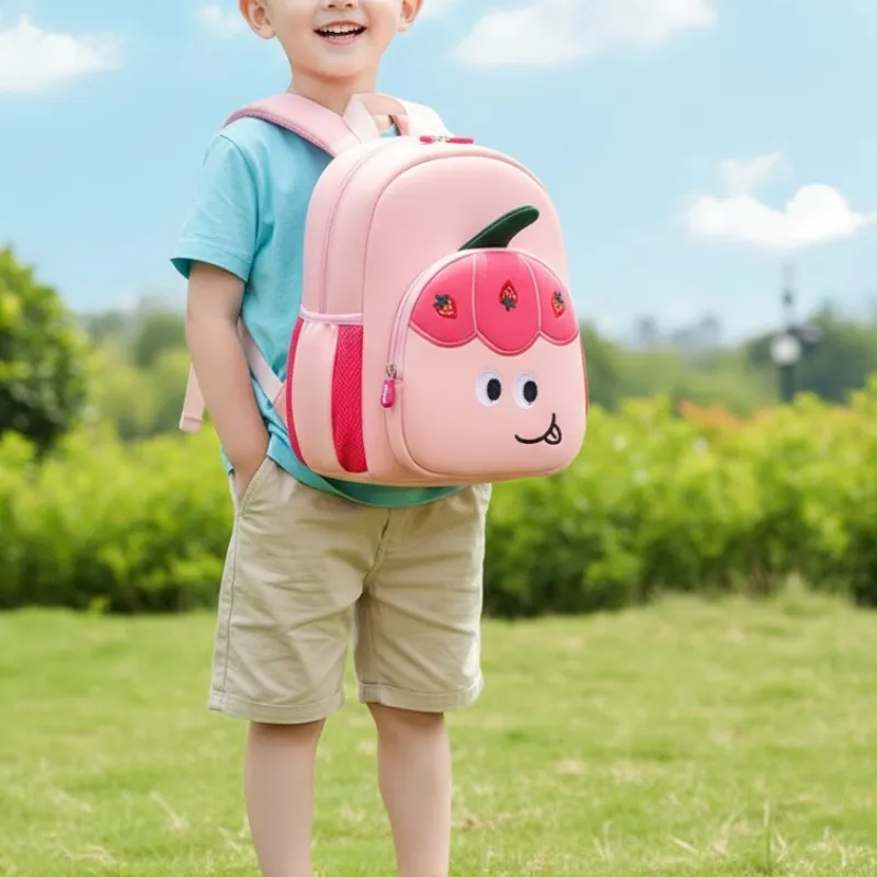 Fruity Fun Cartoon School Bag image 5