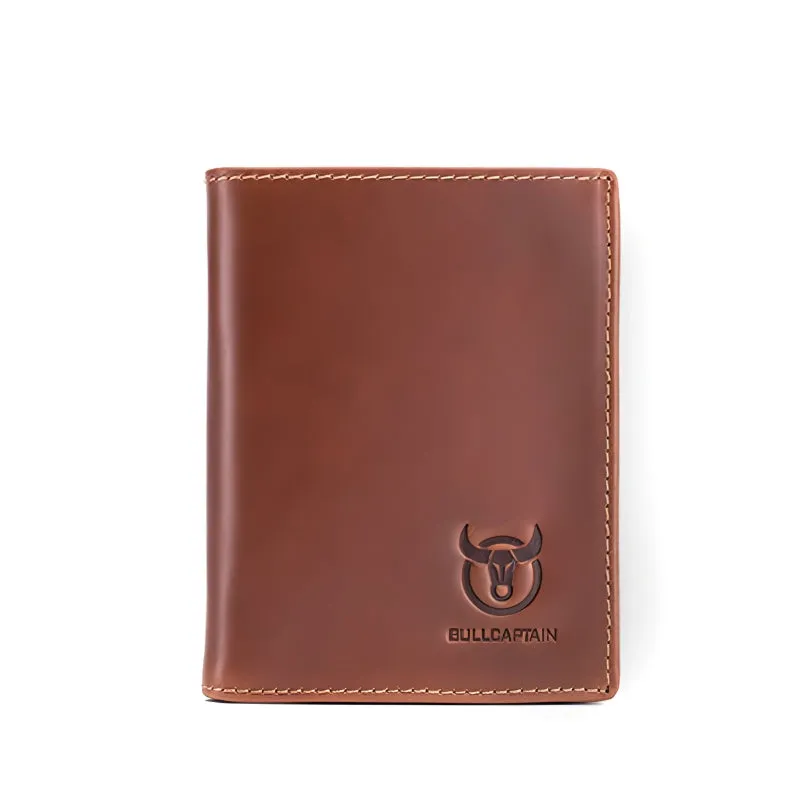 Men's Genuine Leather Top Cowhide Photo Layer Wallet image 2