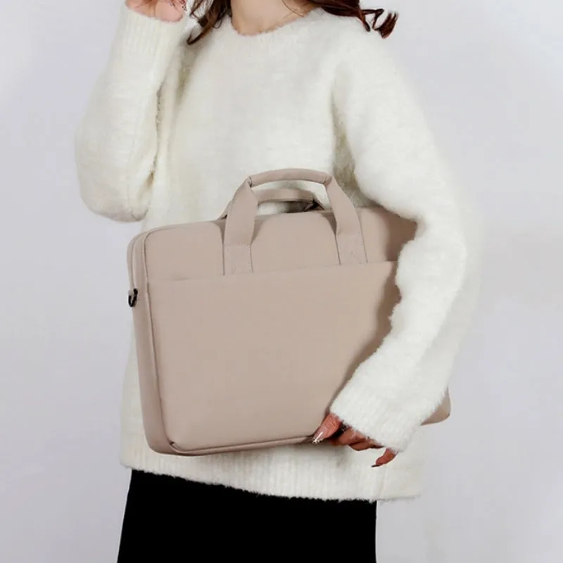 Professional Slim Laptop Briefcase with Reinforced Handles image 4
