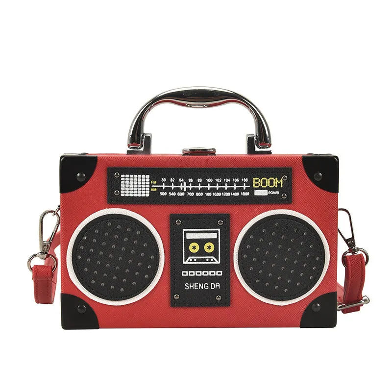 Boom Box Retro Handbag