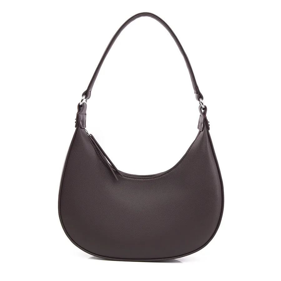 Minimal Curve Shoulder Bag