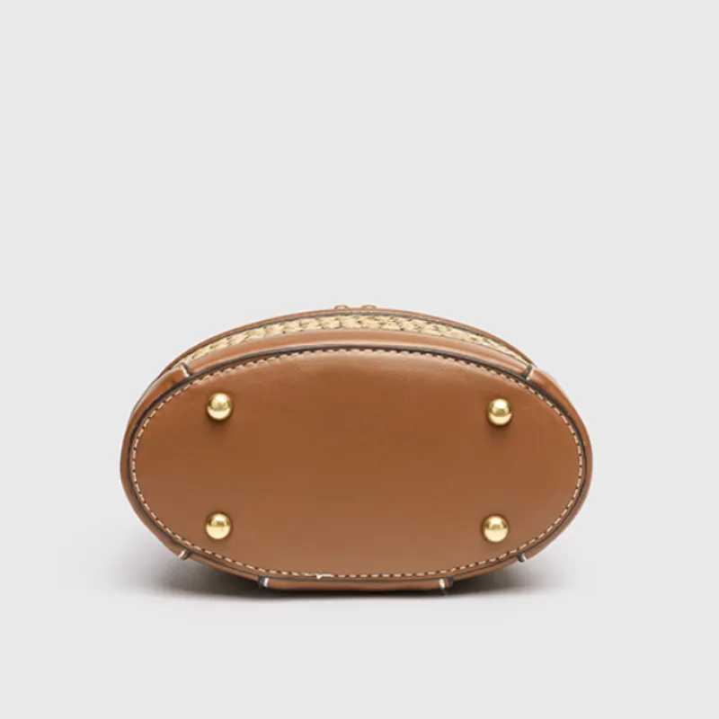 Cove Textured Canvas Mini Bucket Bag image 4