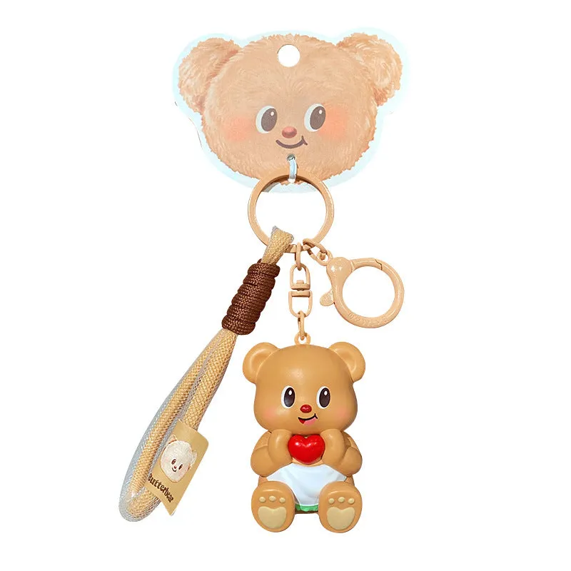Golden Butter Bear Bag Charm image 2