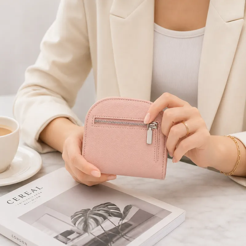 Pastel Fold Card Wallet image 5