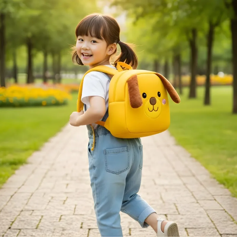 Little Explorer Cartoon School Bag image 5