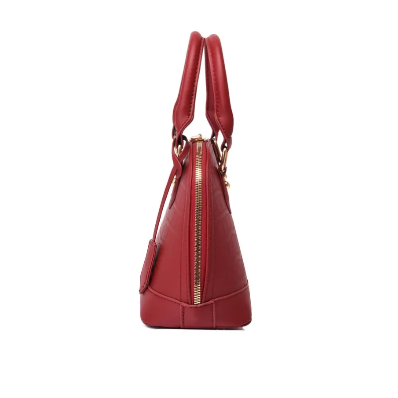Crocodile Texture Classic Handbag image 3