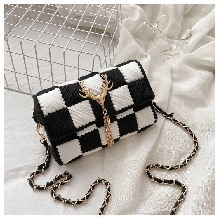 Heritage Checkered Women’s Shoulder Bag