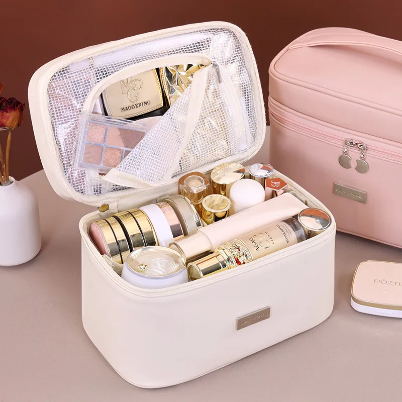 Leatherette Beauty Cosmetic Bag image 5