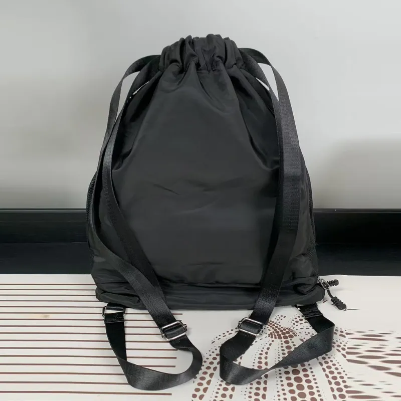 Large Capacity Men's Oxford Cloth Basketball Drawstring Bag image 4
