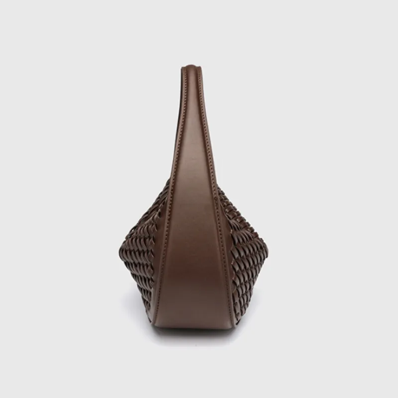 Nerina Woven Crescent Handbag image 3