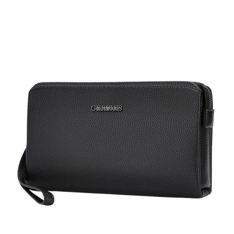 Men’s Anti Theft Biometric Fingerprint Lock Leather Wallet image 3