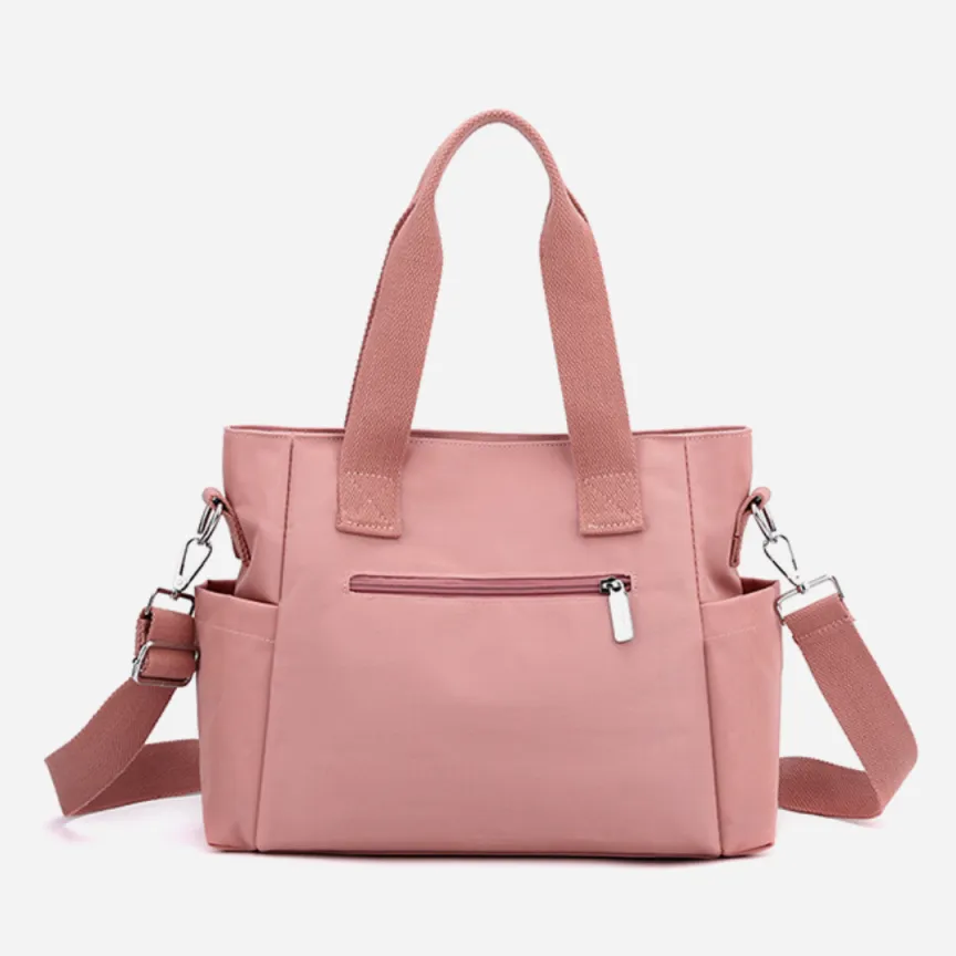 Retro European Style Nylon Canvas Large Tote Bag image 4