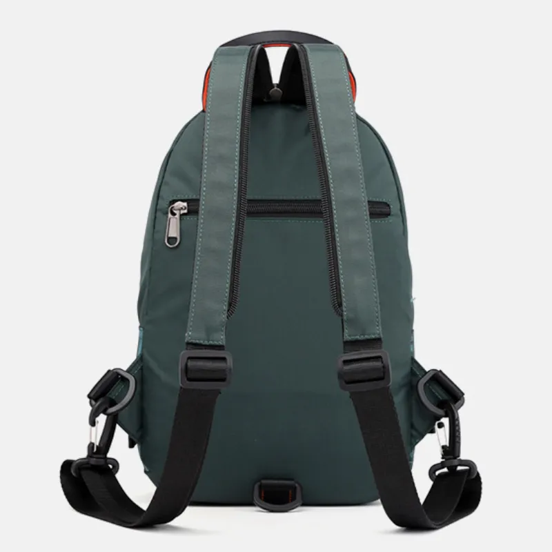 Men's Waterproof Nylon Chest Backpack image 6