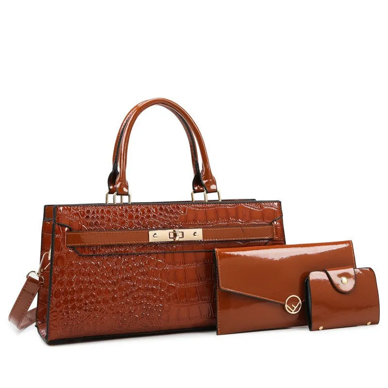 Multi-Piece Mother and Child Shoulder Handbag Set image 2