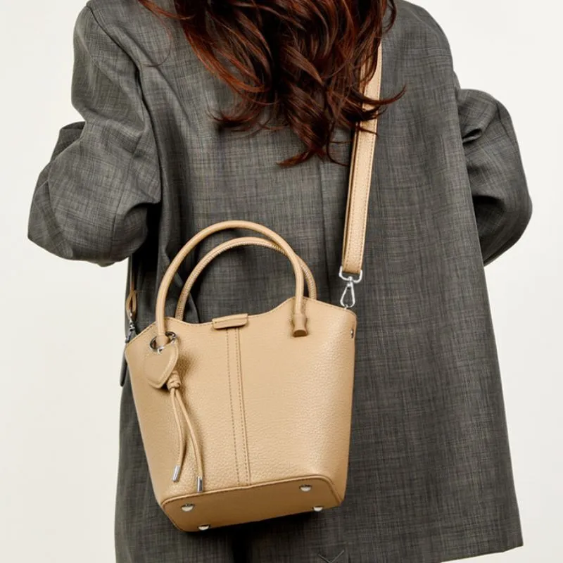 Vintage Charm Premium Bucket Bag image 5