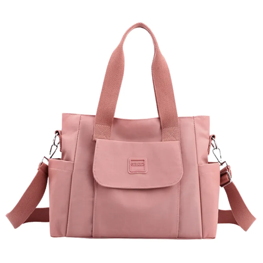 Retro European Style Nylon Canvas Large Tote Bag image 2