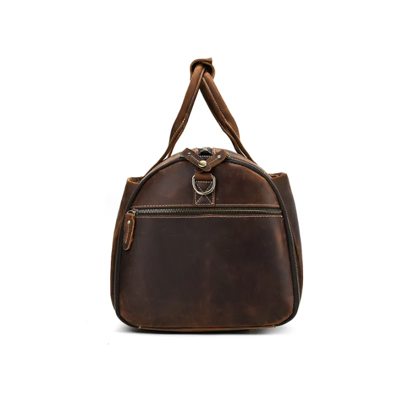 Heritage Voyager Leather Duffle Bag image 4