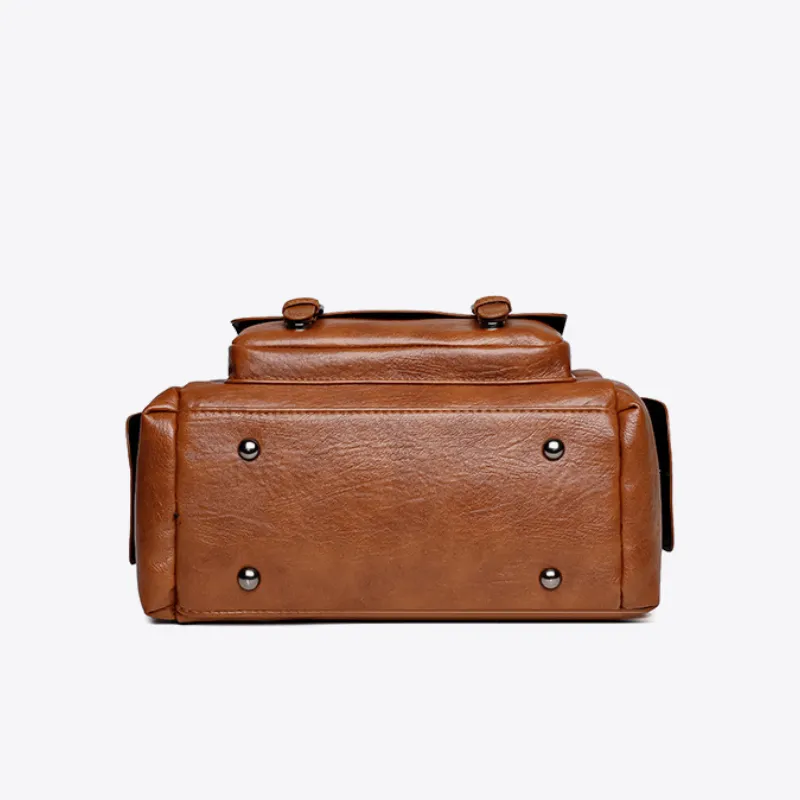 Retro Large Capacity  Shoulder Crossbody Bag image 5