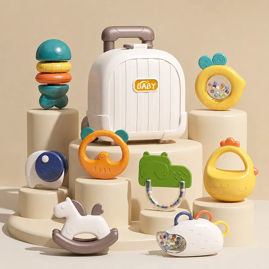 Baby Teether & Rattle Toy Set image 6