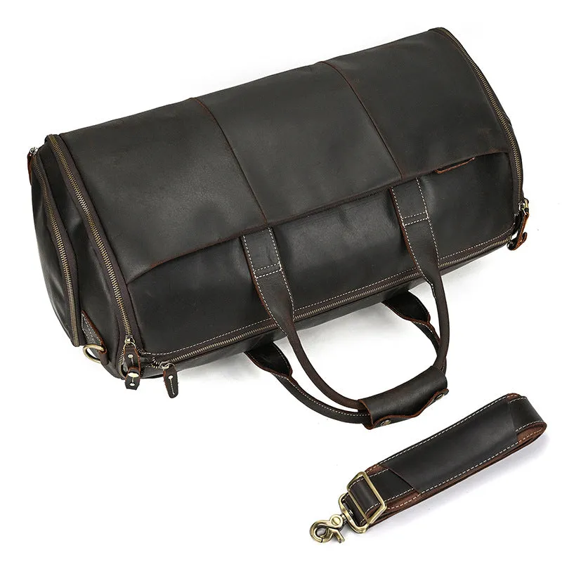 Heritage Voyager Leather Duffle Bag
